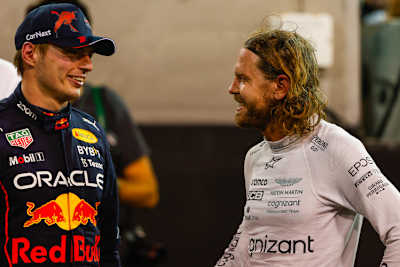 Max Verstappen und Sebastian Vettel