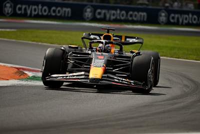 Max Verstappen blieb im ersten Training in Monza der Schnellste