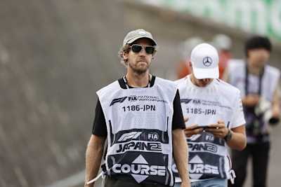 Sebastian Vettel vor Mick Schumacher