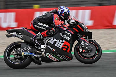 Maverick Viñales debütierte 2021 beim Aragón-GP auf der Aprilia