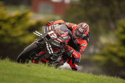 Bestzeit im Regen für Maverick Viñales