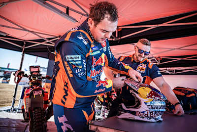 Matthias Walkner: Nur 11 Sekunden verloren 