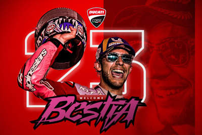 Willkommen bei Lenovo Ducati: Enea Bastianini