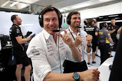 Jérôme D’Ambrosio darf Formel-1-Teamchef Toto Wolff ersetzen, sollte dieser mal nicht an der Strecke anwesend sein