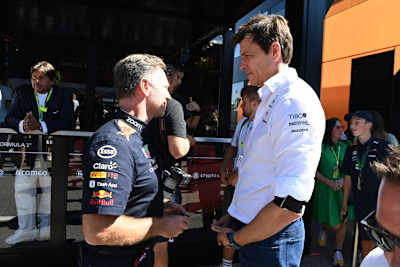 Toto Wolff und Christian Horner