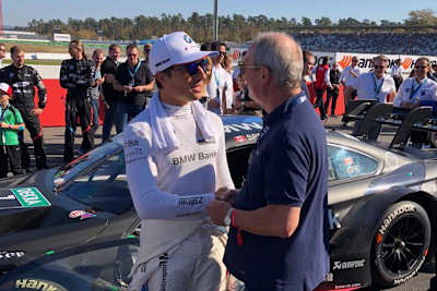 Uwe Mahla mit Bruno Spengler