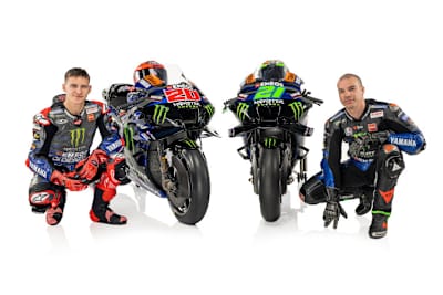 Fabio Quartararo und Franco Morbidelli im neuen Look