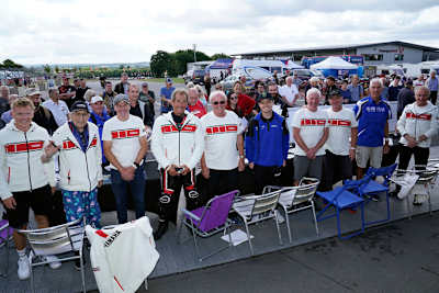 Das britische Yamaha-Aufgebot