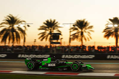 Valtteri Bottas in Abu Dhabi