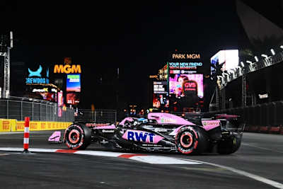 Pierre Gasly in Las Vegas