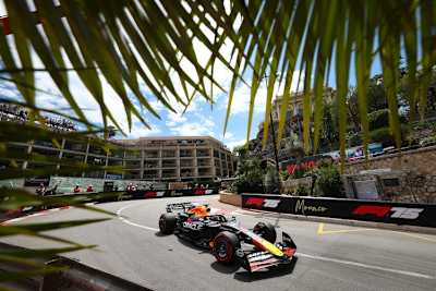 Max Verstappen in Monte Carlo