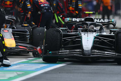 Kollision zwischen Verstappen und Antonelli