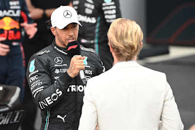 Nico Rosberg sagt über Lewis Hamilton: «Es ist nicht von der Hand zu beweisen, dass er sich in dieser Saison schwertut»