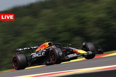 Max Verstappen auf dem Circuit de Spa-Francorchamps