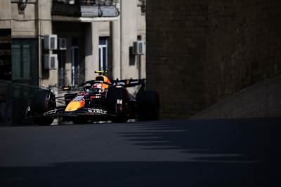 Sergio Pérez in Baku