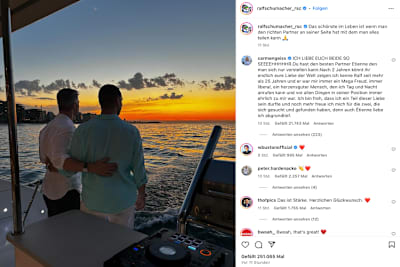 Ralf Schumacher und sein Freund Etienne