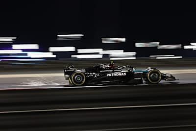 Lewis Hamilton im Mercedes