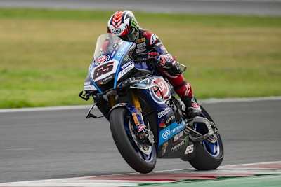 Jonathan Rea beim Misano-Test