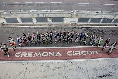 Die Teilnehmerinnen des Tests in Cremona