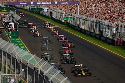 Start zum Grand Prix von Australien 2023