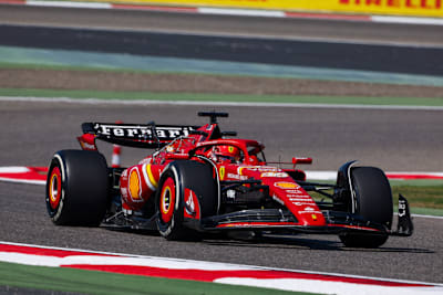 Charles Leclerc im Ferrari