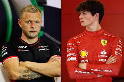 Kevin Magnussen und Oliver Bearman
