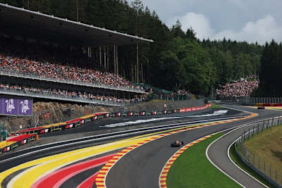 Am Circuit de Spa-Francorchamps in Belgien