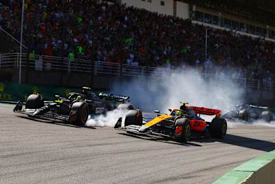 Mercedes gegen McLaren in Brasilien 2023