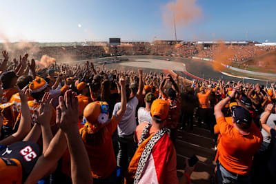 Alles ist angerichtet für die grosse Party in Zandvoort
