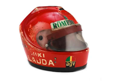 Der Helm von Niki Lauda