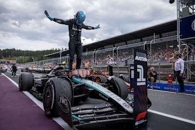 George Russell 2024 am Red Bull Ring