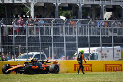 Lando Norris in Kanada