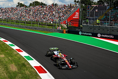 Lewis Hamilton in Monza