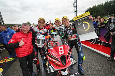 Siegreiches Superstock-Trio: Mercado, Soomer, Bühn