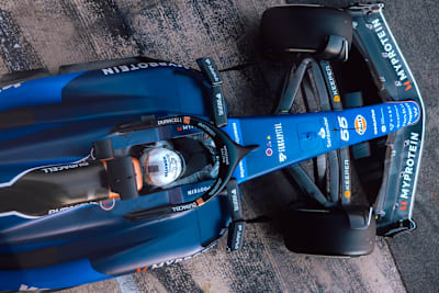 Carlos Sainz arbeitet mit Williams in Spanien