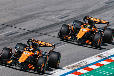 Oscar Piastri und Lando Norris