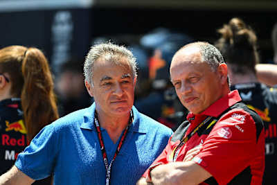 Jean Alesi und Fred Vasseur in Monaco