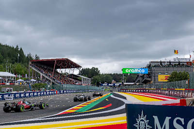 Die Traditionsrennstrecke in Spa-Francorchamps