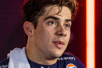 Franco Colapinto nach seinem ersten Formel-1-Rennen. Williams verpflichtete den Argentinier anstelle des gefeuerten Logan Sargeant