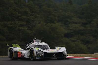 Fährt eher im Hinterfeld: Der Peugeot 9X8