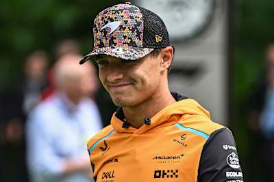 Lando Norris in Singapur