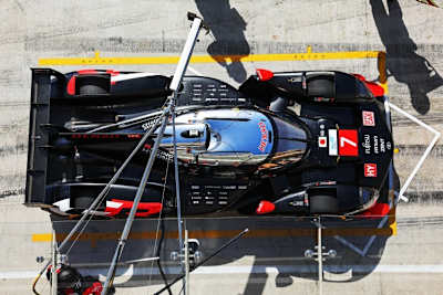 Der Toyota GR010 Hybrid in Katar