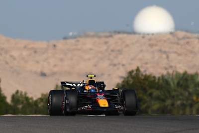 Max Verstappen in Bahrain