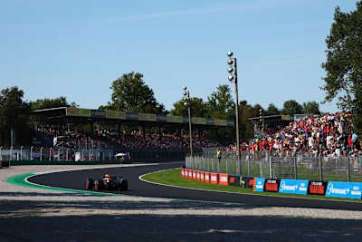 Max Verstappen im Abschlusstraining zum Italien-GP in Monza