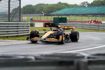 Mick Schumacher in Silverstone im McLaren