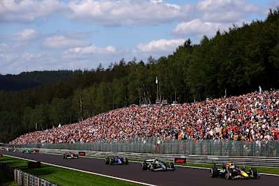 Beim Grand Prix von Belgien 2024