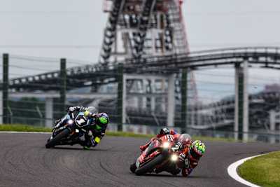 YART im Hintergrund liegt klar vor Ducati (#2) aber auch deutlich hinter der führenden Honda