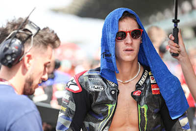 In diesem Jahr wenig zu lachen: Fabio Quartararo, Yamaha