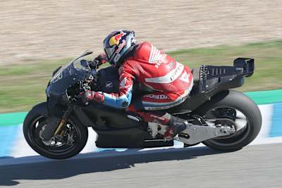 Honda arbeitet unter anderem an der Schwinge