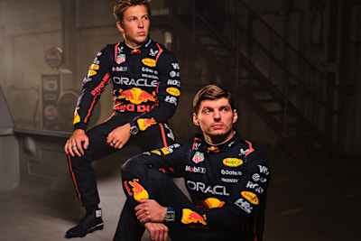 Liam Lawson und Max Verstappen